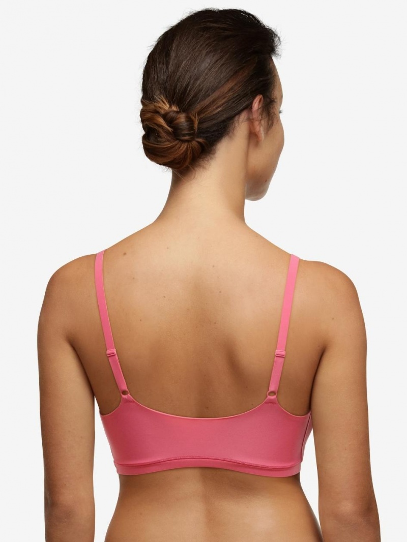 Chantelle SoftStretch Scoop Paddedlette Bras Love Pink | USA 1373BCP