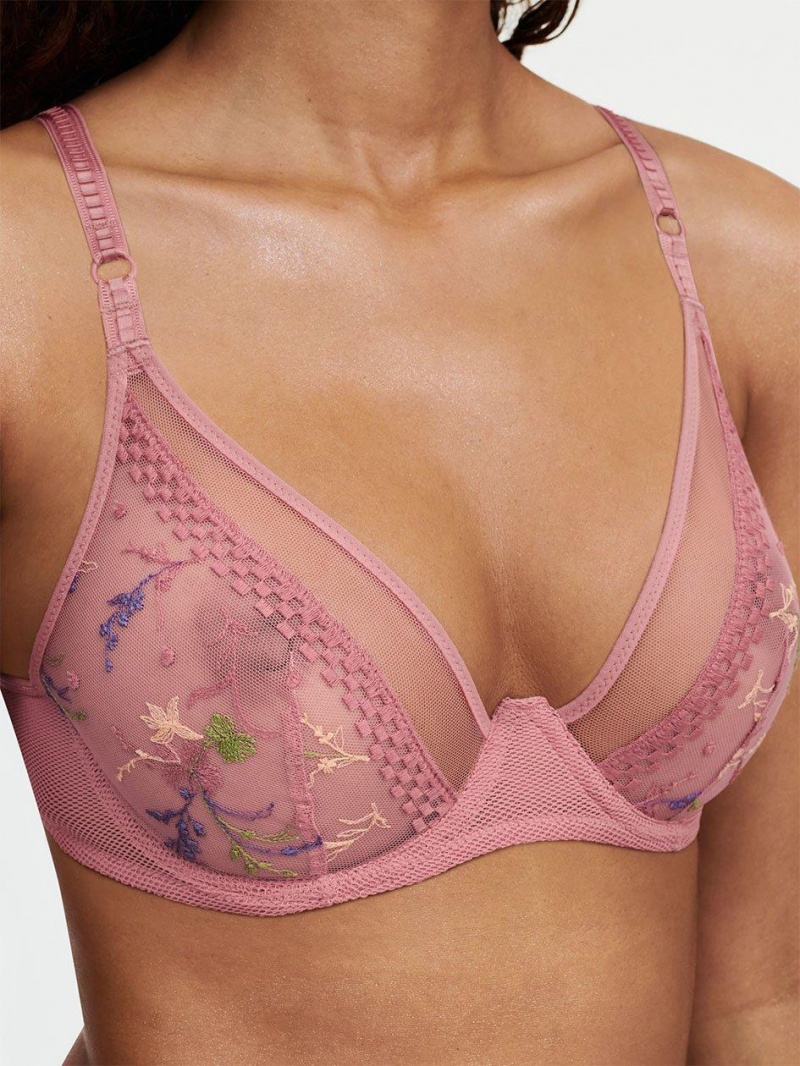 Chantelle Suzy Lace Underwire, Passionata designed by CL Bras Rosewood Multico | USA 1086VDO