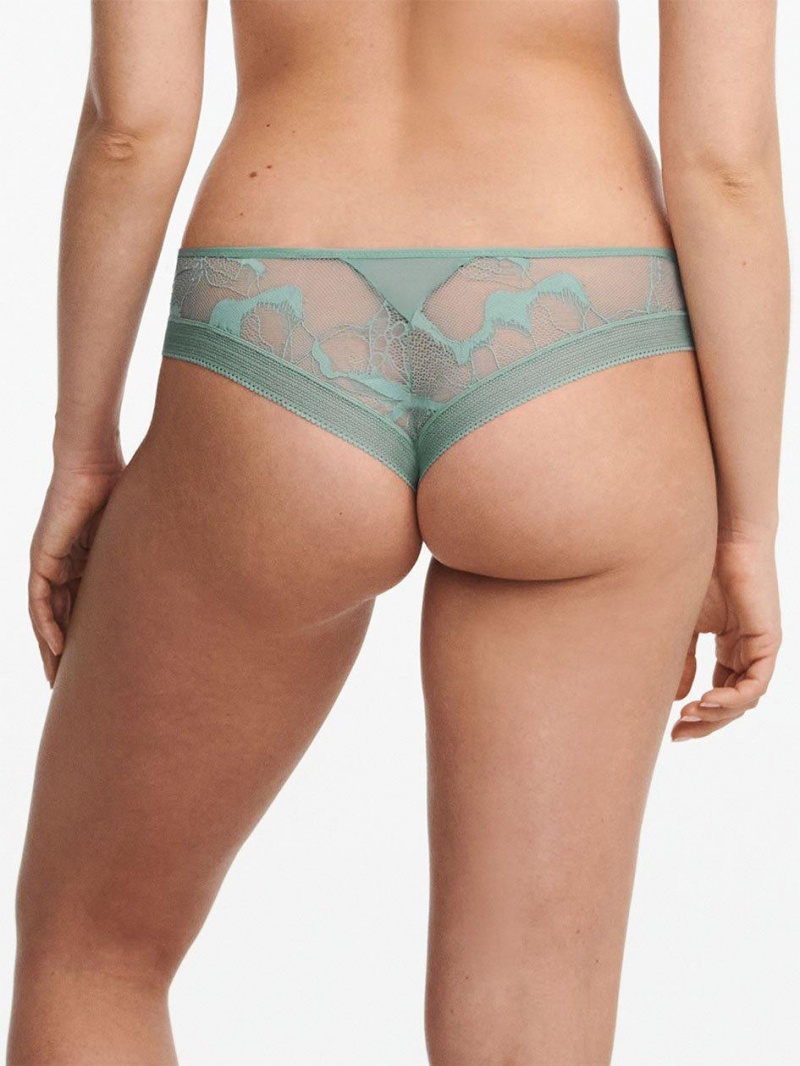 Chantelle True Lace Thong Panties Trellis | USA 2433VDR