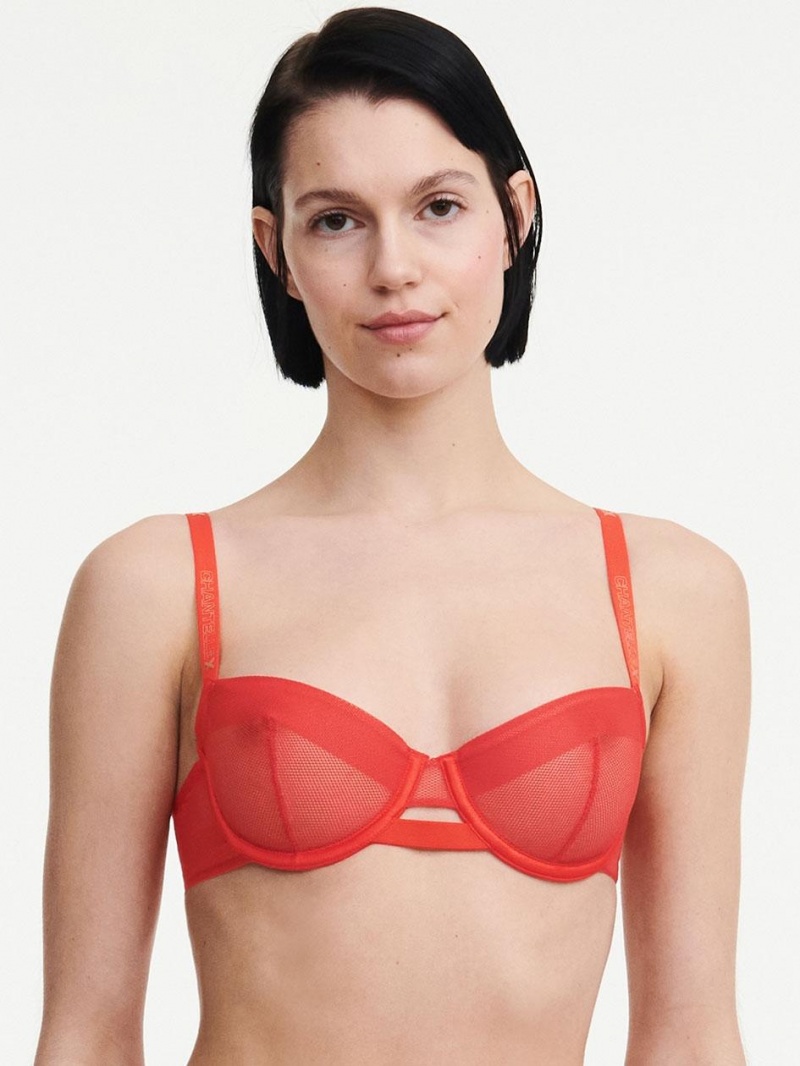 Chantelle Xpose Demi Bras Flame | USA 2323EXB