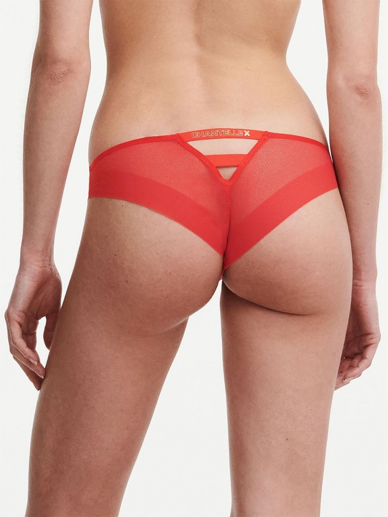 Chantelle Xpose Tanga Panties Flame | USA 2505EXB