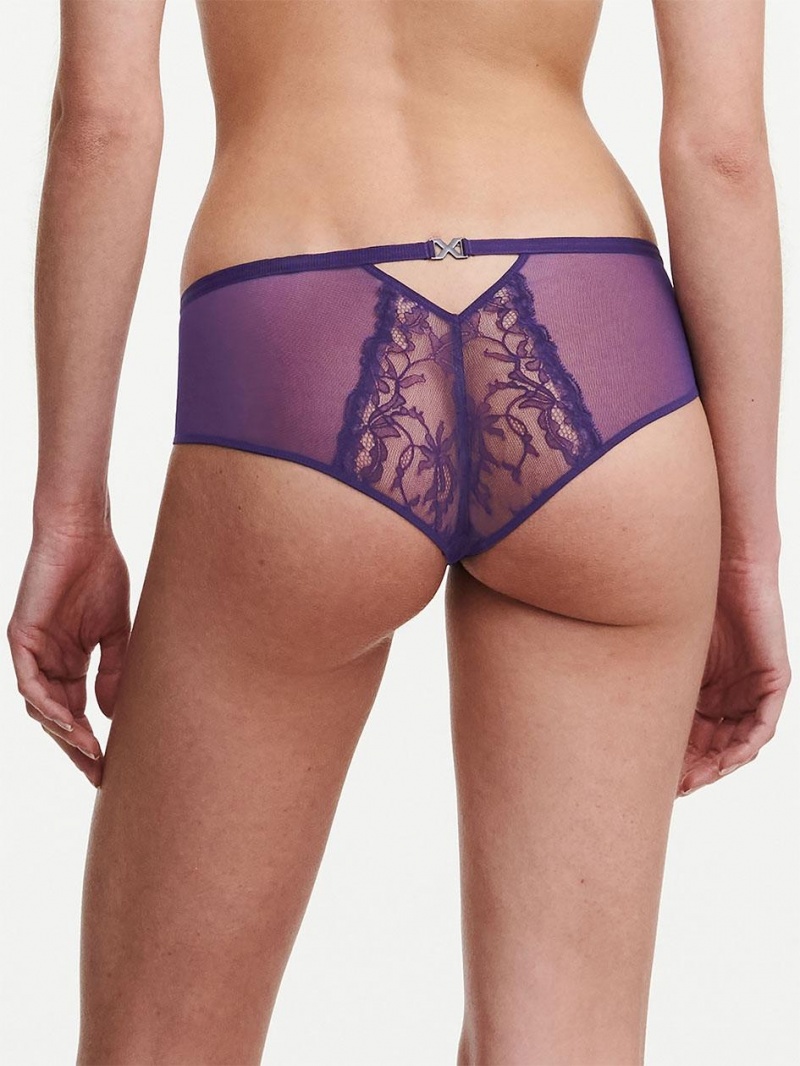 Chantelle tXture Hipster Panties Club Purple | USA 2496SOG