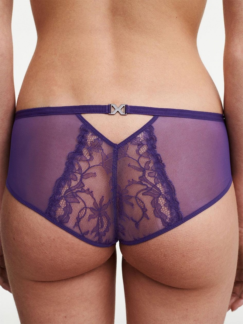 Chantelle tXture Hipster Panties Club Purple | USA 2496SOG